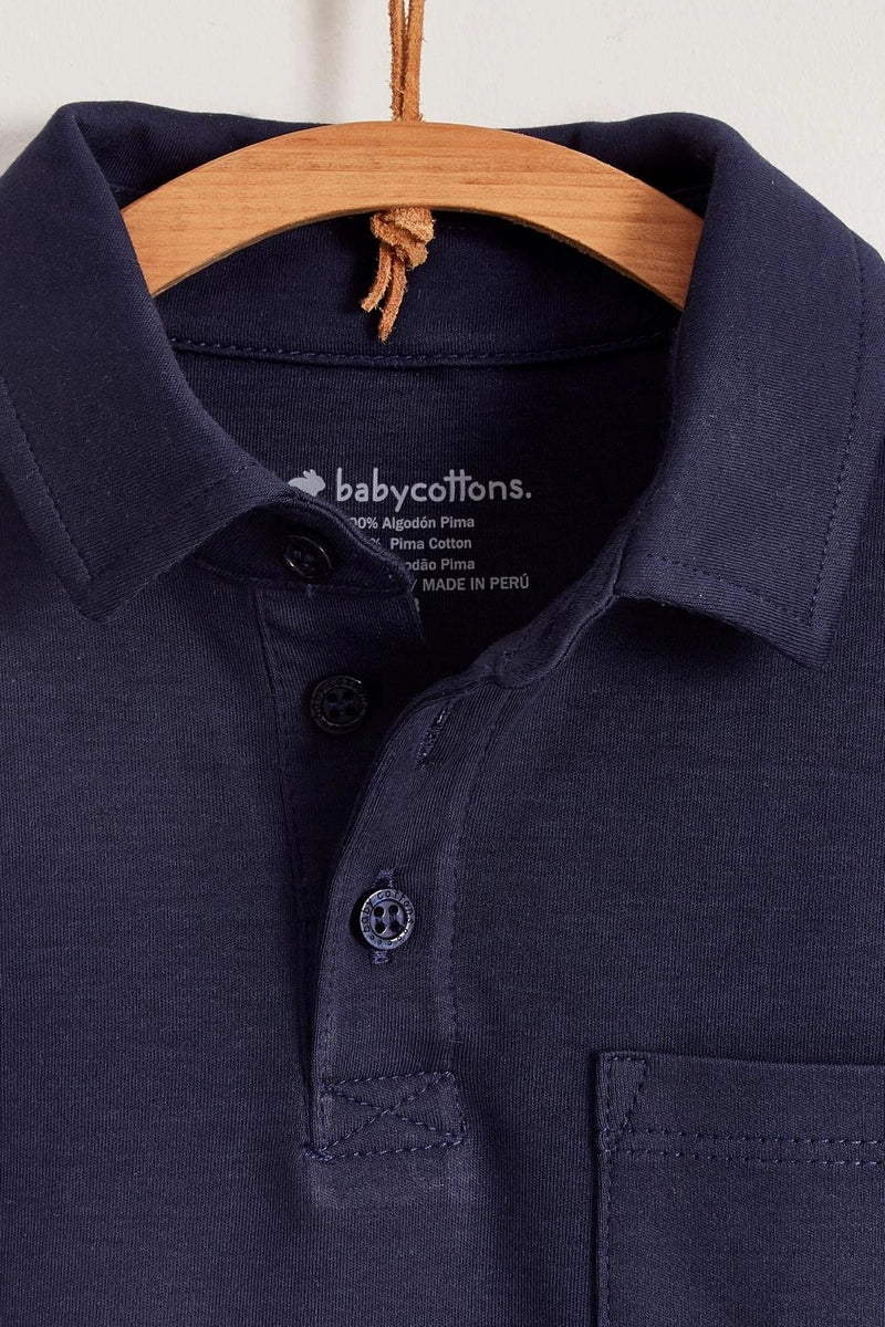 Remera c/polo mc collage