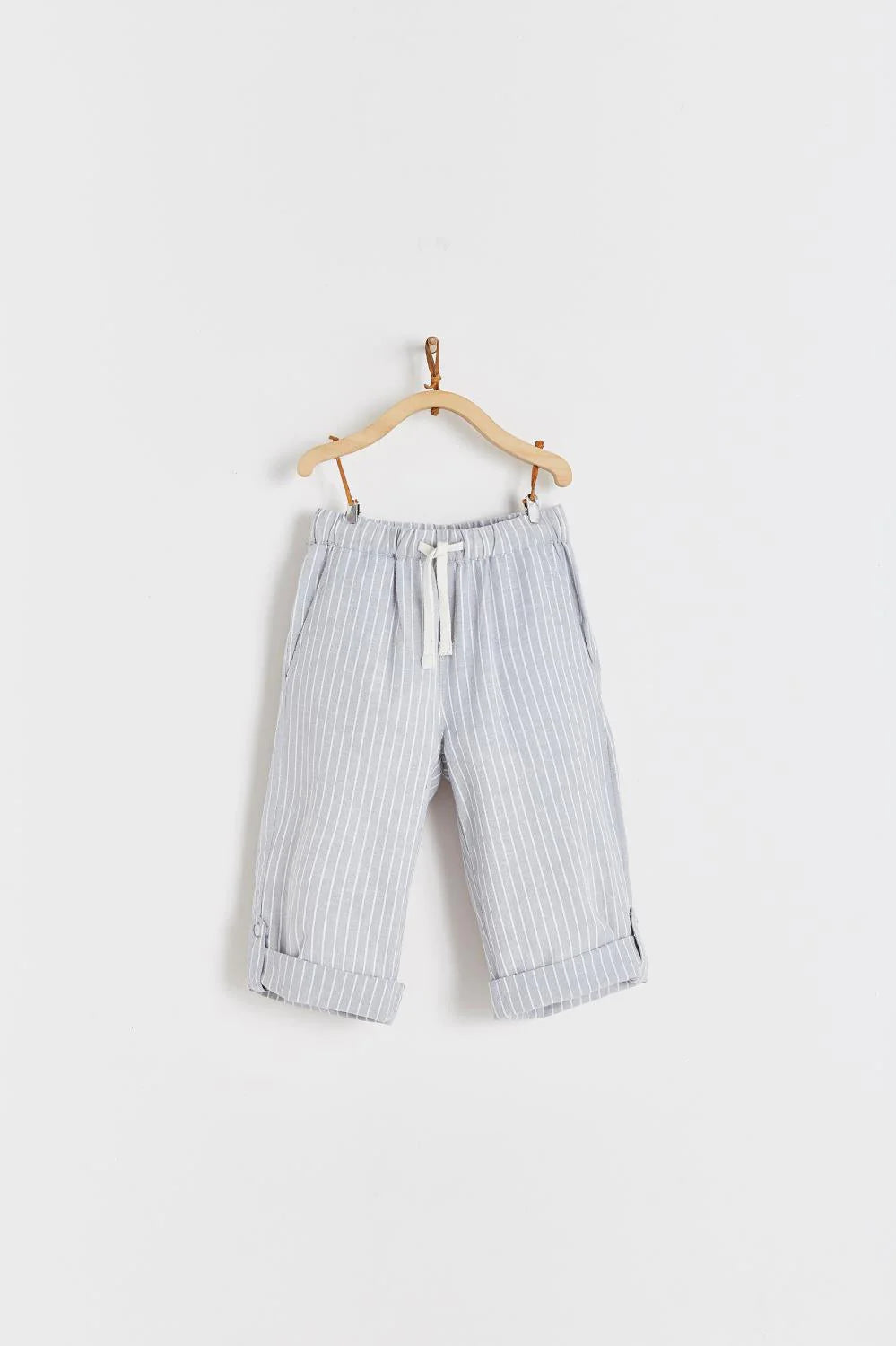 Gray Linen Pants