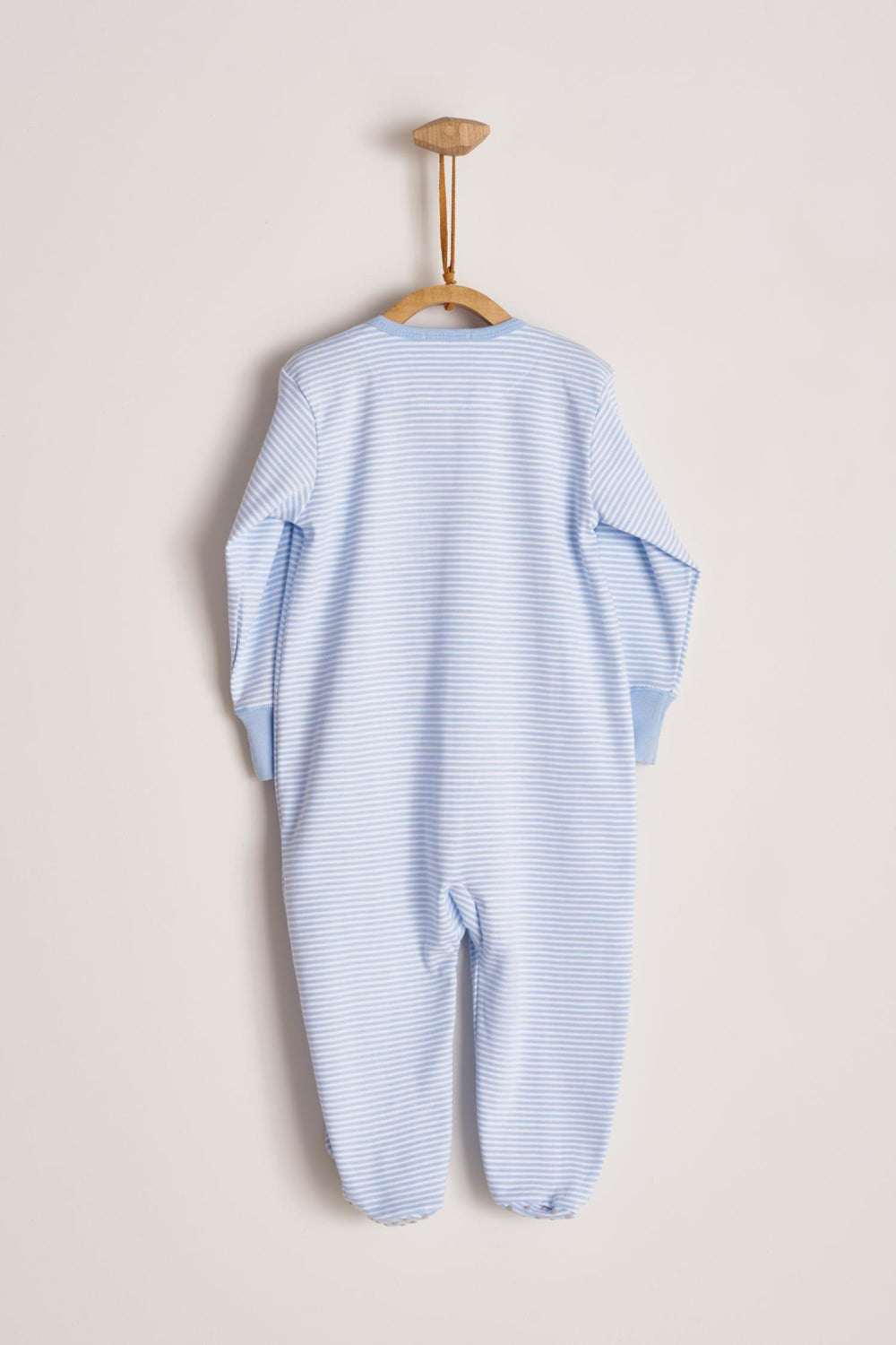 Footie Zipper Rib Ray