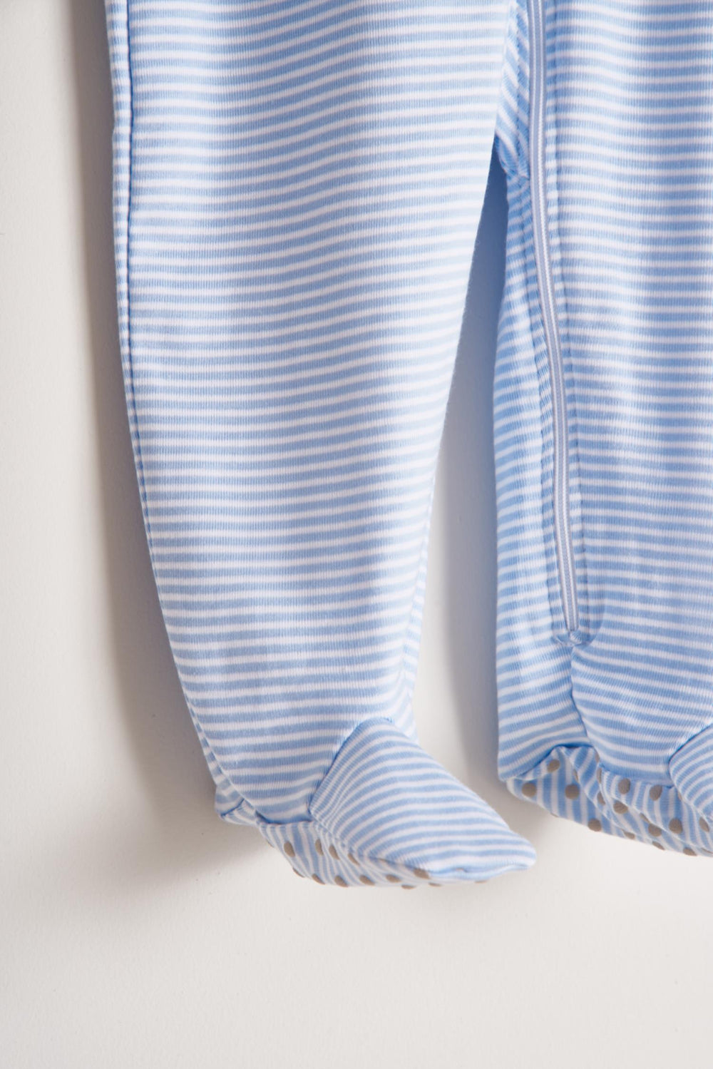 Footie Zipper Rib Ray