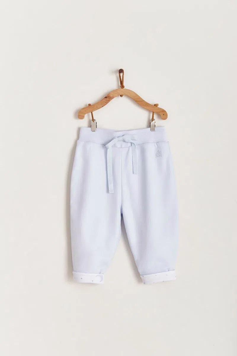 Pantalon Gustav in the Sky Celeste
