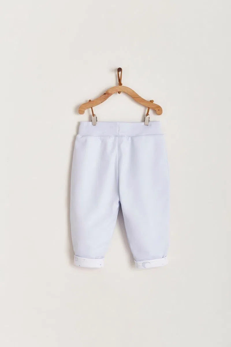 Pantalon Gustav in the Sky Celeste