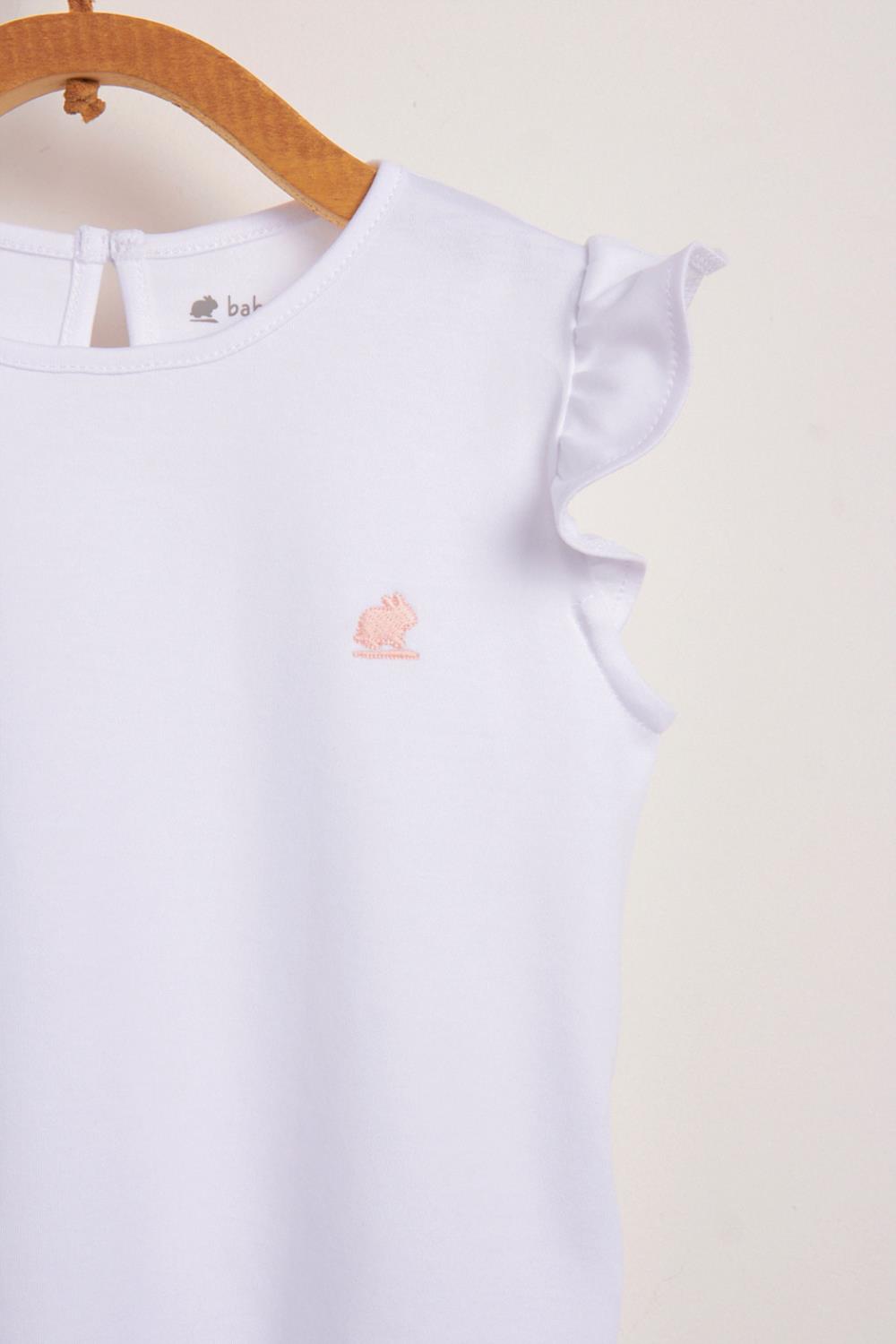 T shirt Janet Pima Blanca