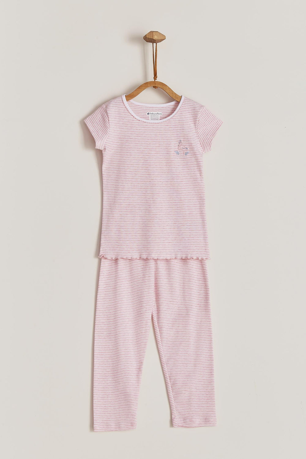 Pijama Victoria flamingo stripes