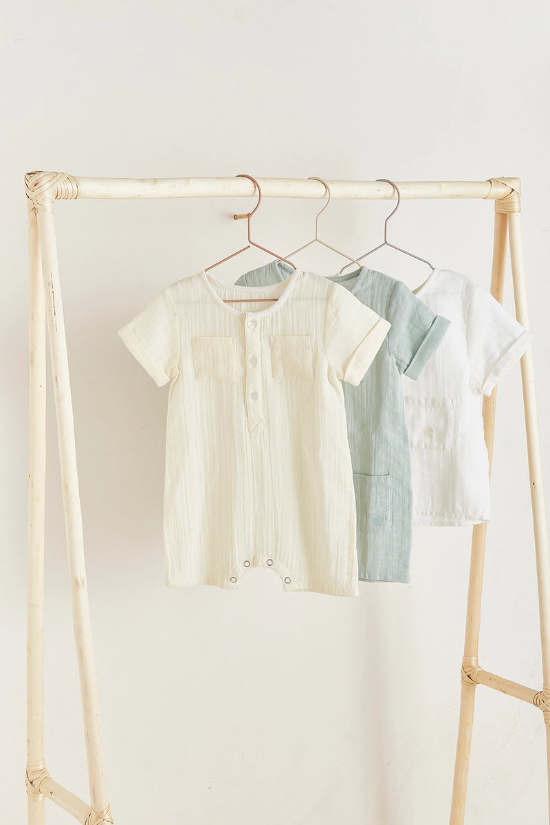 Shortall Muslin Blanco