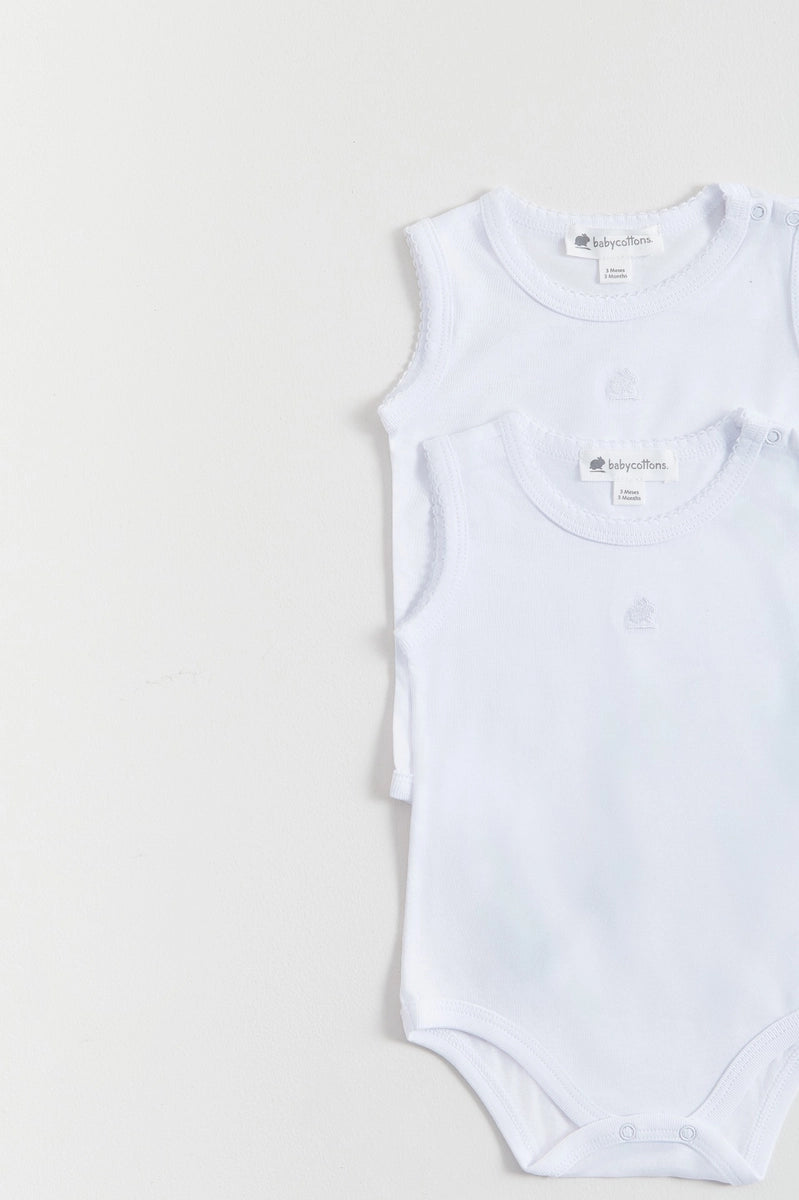 Body SIn Mangas Basic Americana Logo