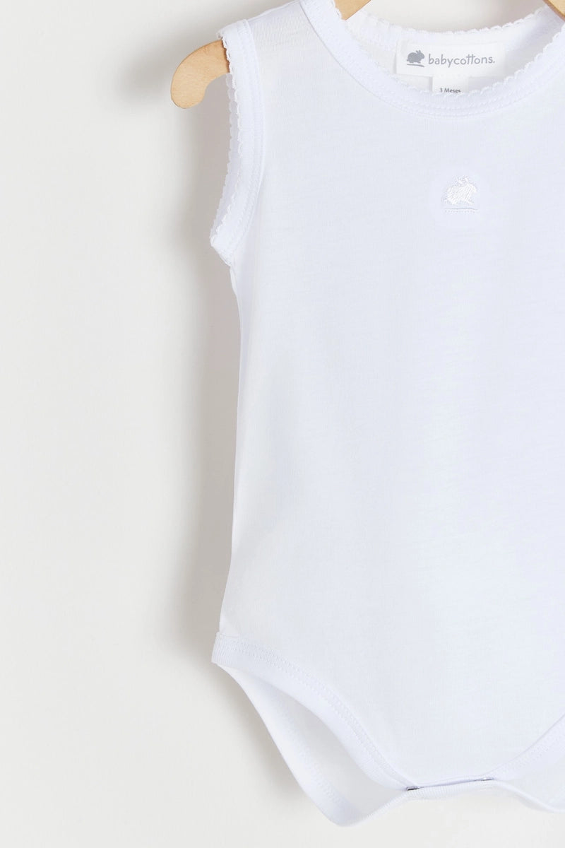 Body SIn Mangas Basic Americana Logo
