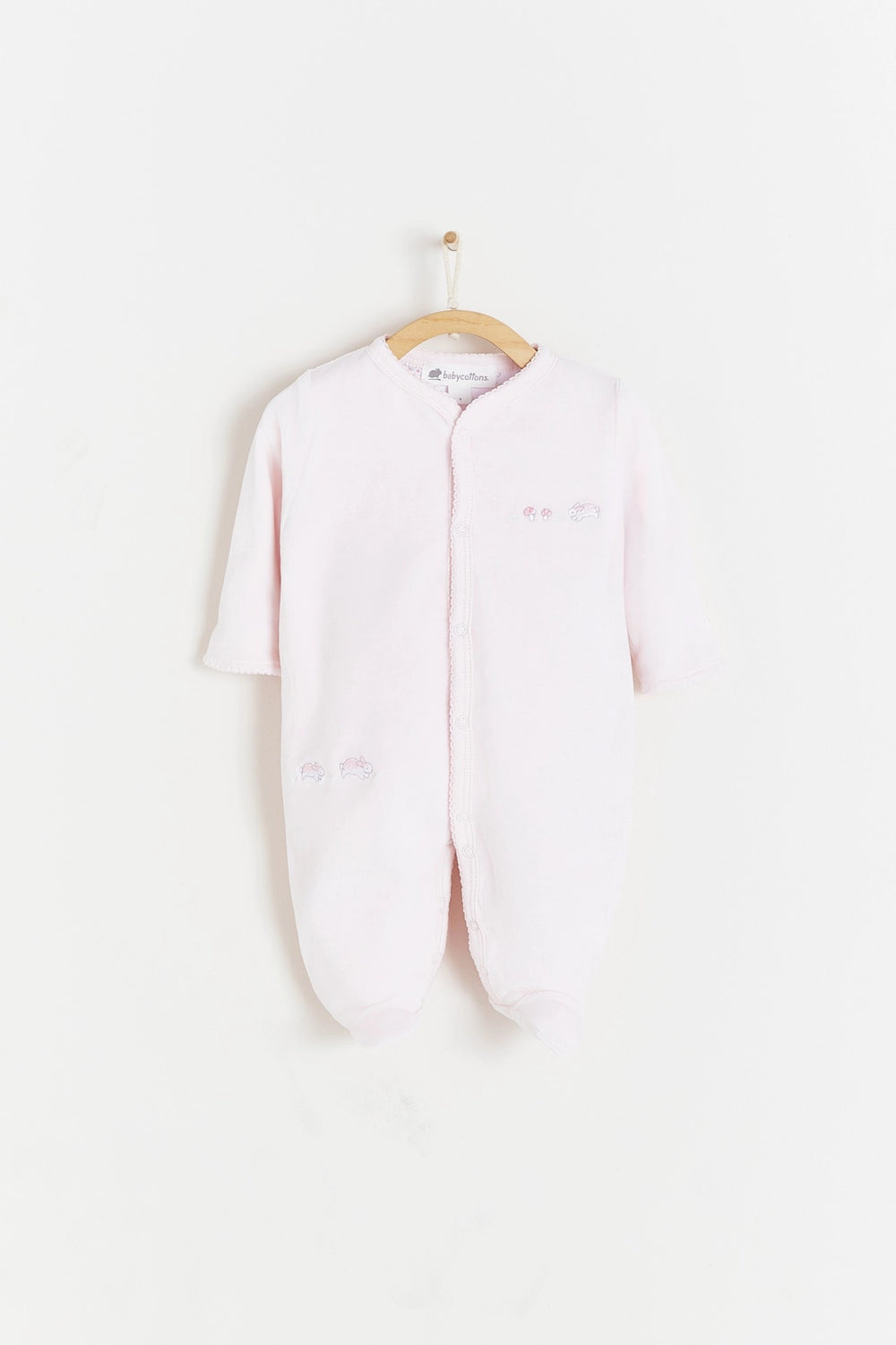 Footie Forrado in the Woods Rosa Plus