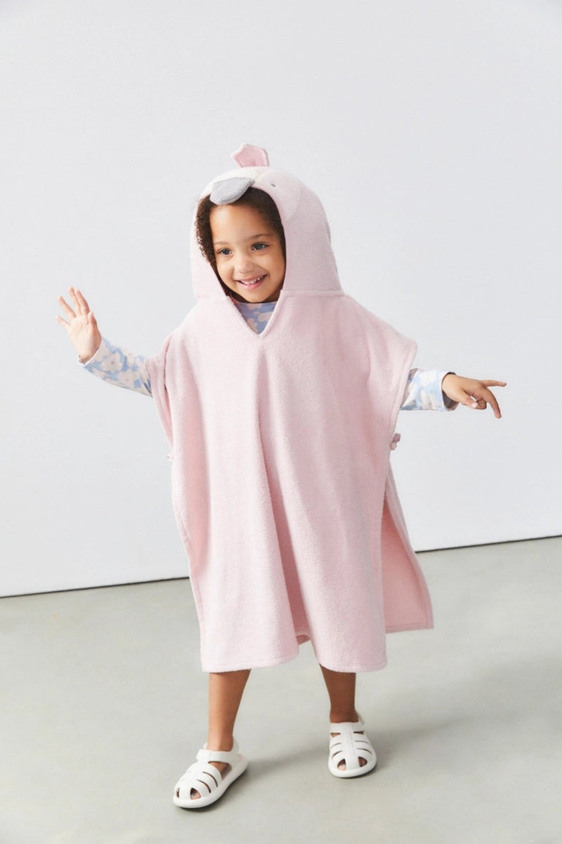 Poncho towel Rosa