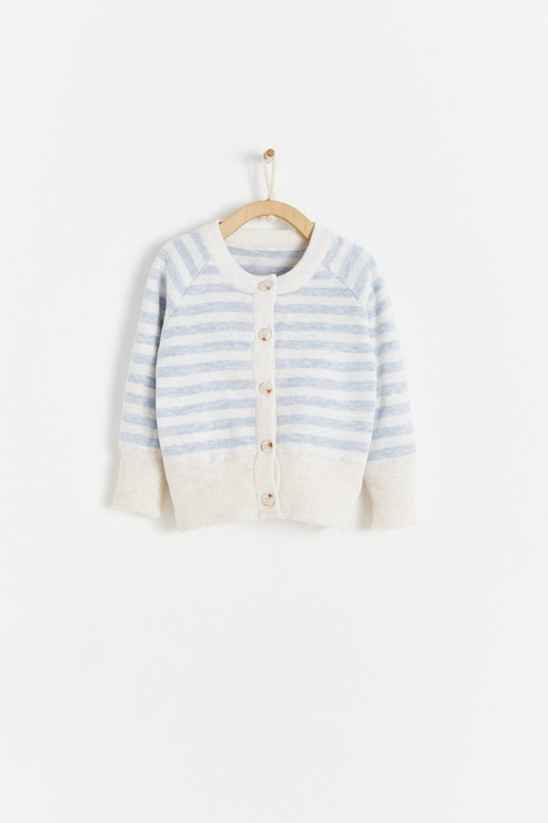 Set 2p knit Celeste