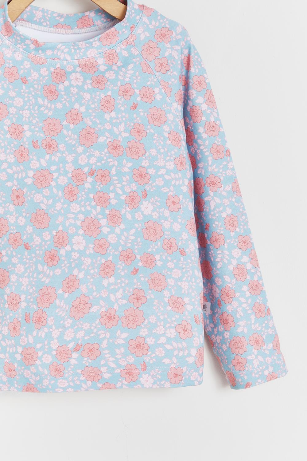 T-Shirt Sun Beach print Liber