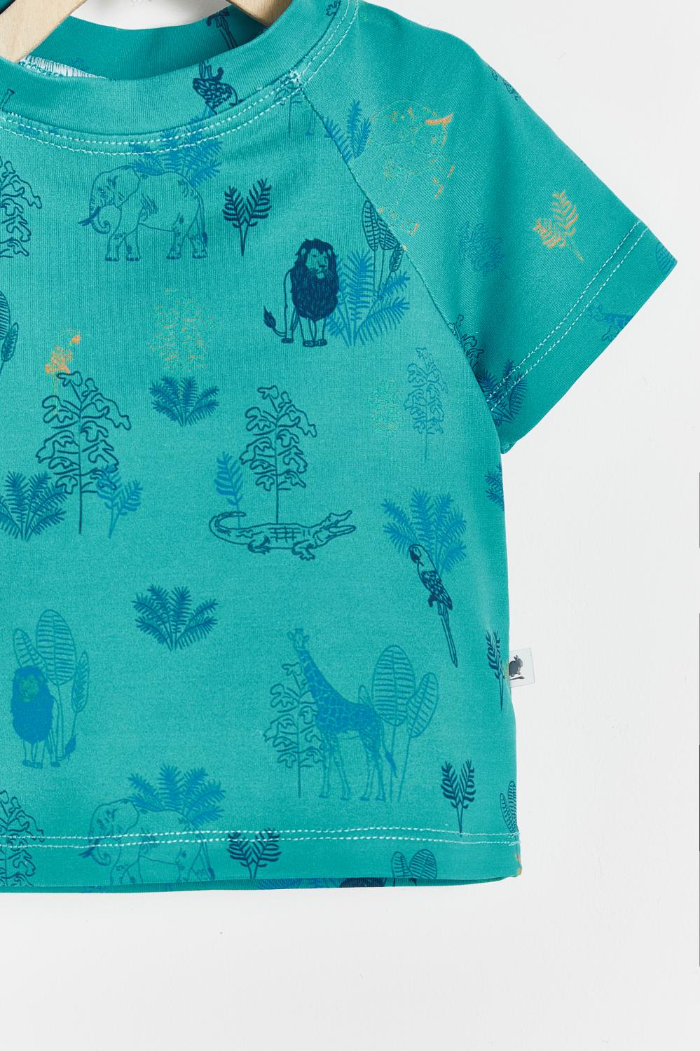 T-shirt Beach Cloud Beach print safari