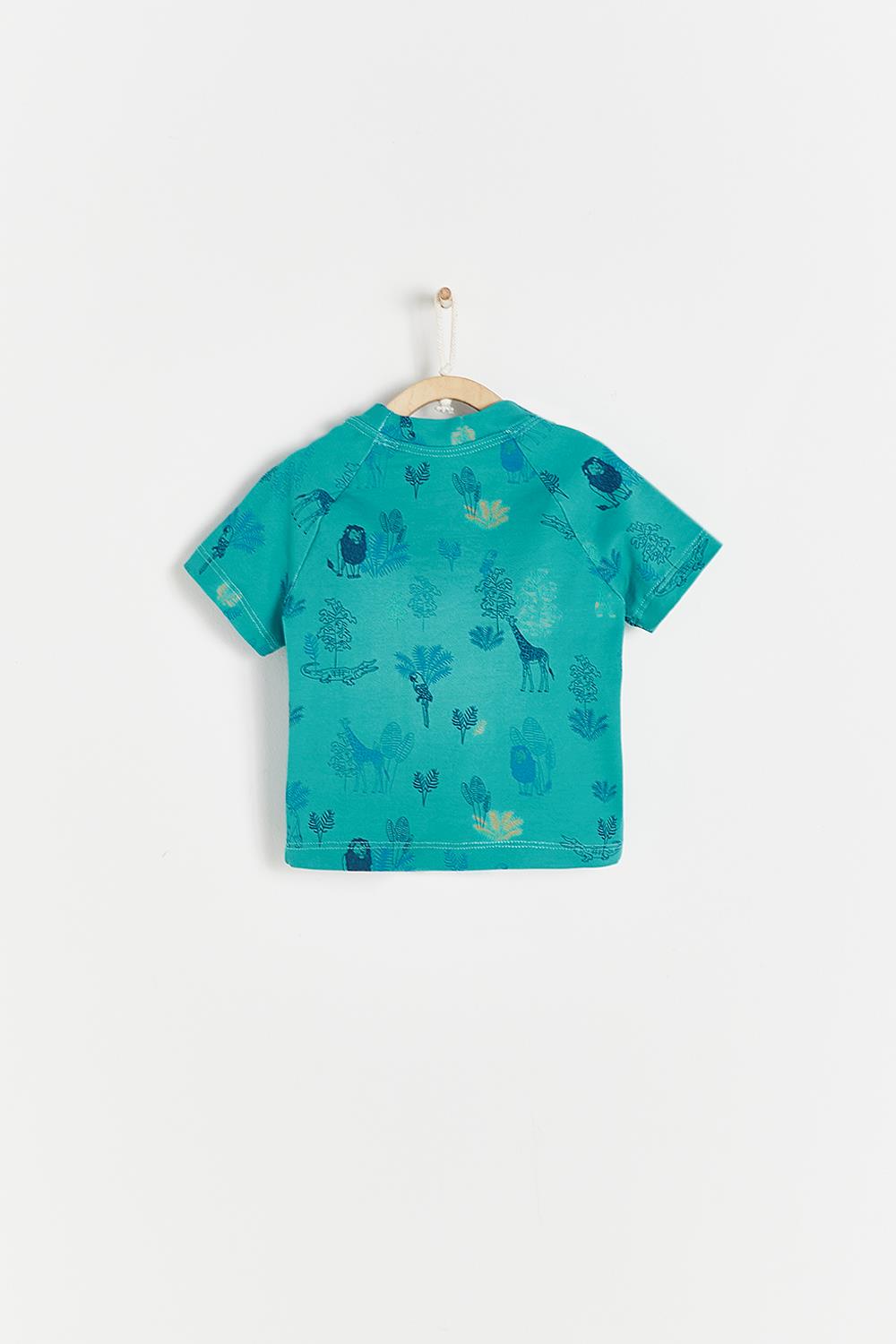 T-shirt Beach Cloud Beach print safari