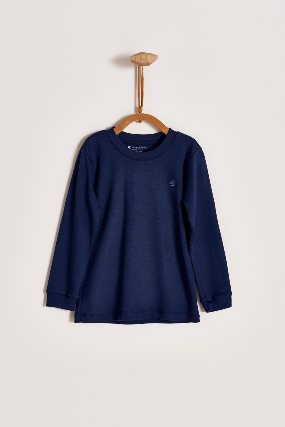 T-Shirt Ml Pima Colors Azul