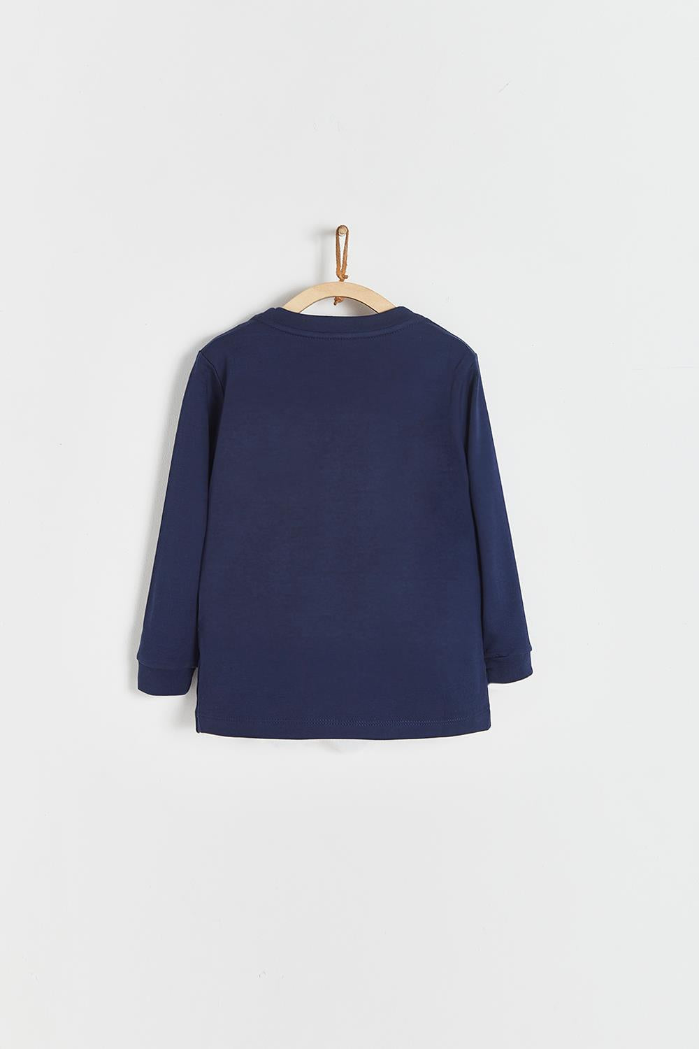 T-Shirt Ml Pima Colors Azul