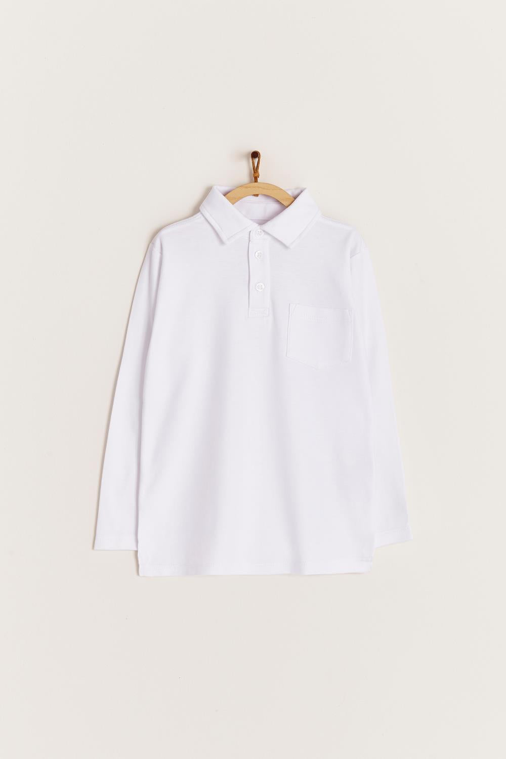 T-shirt c/polo ml College
