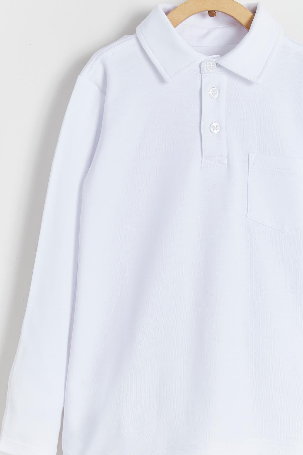 T-shirt c/polo ml College