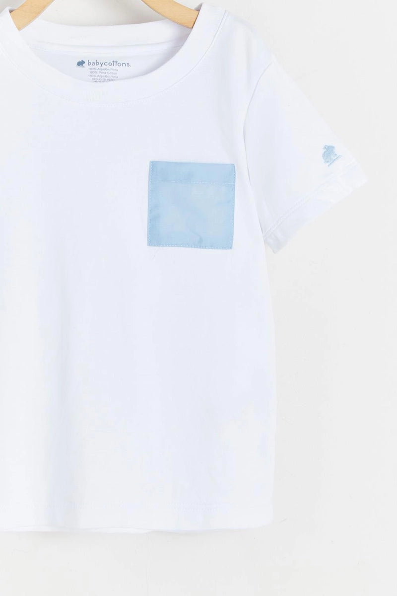 T shirt Clouy Pocket Pima