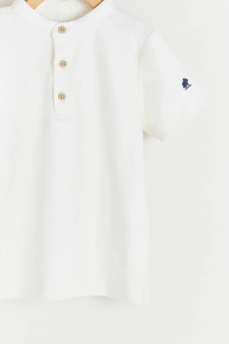Remera Mao Simple Essencials B