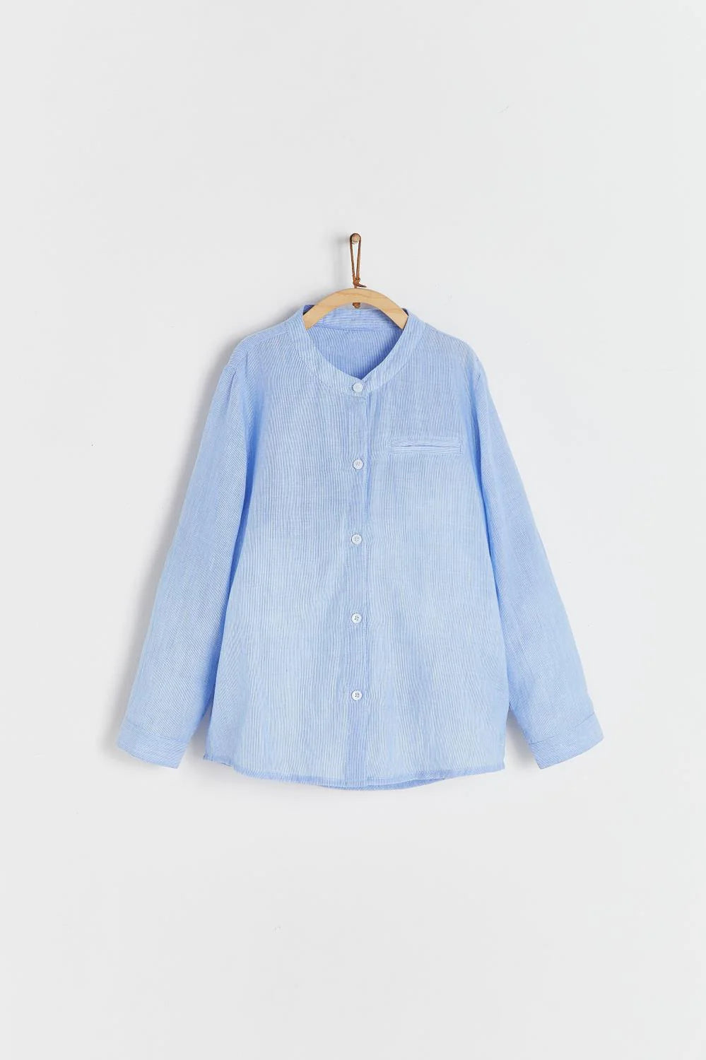 Camisa Jill lino Celeste
