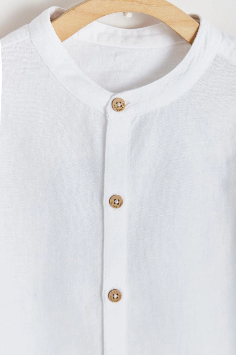 Camisa Jona Celebración Blanca