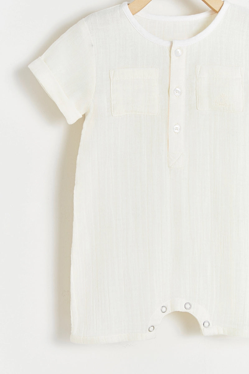 Shortall Muslin Blanco