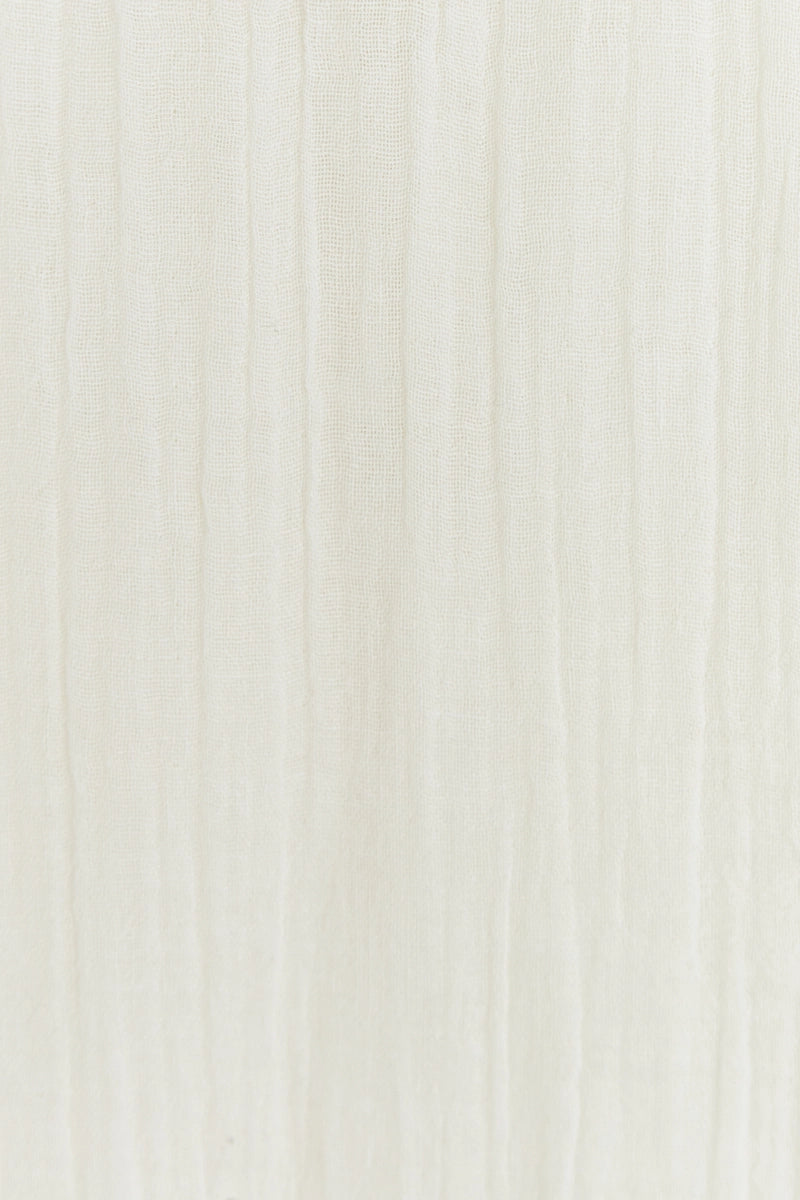 Shortall Muslin Blanco