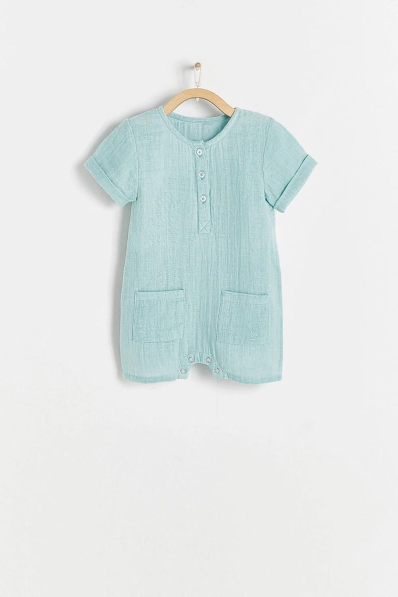 Shortall Colin Muslin Verde Pastel