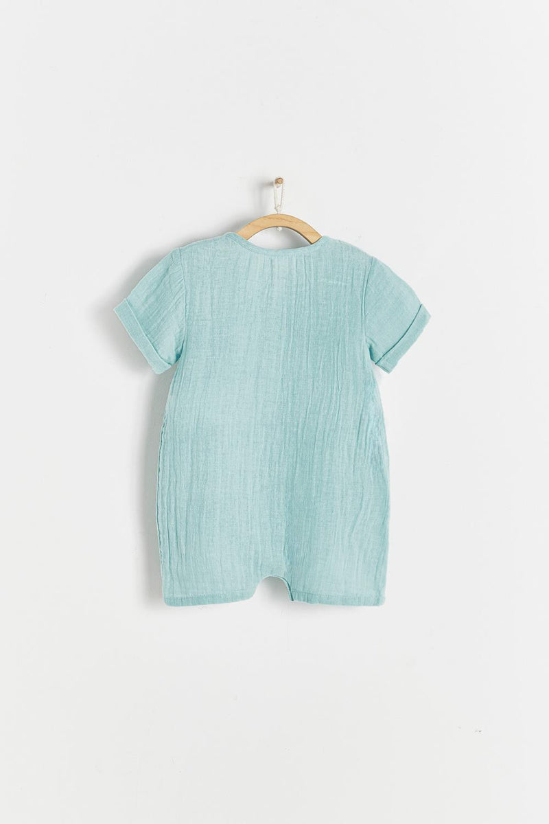 Shortall Colin Muslin Verde Pastel