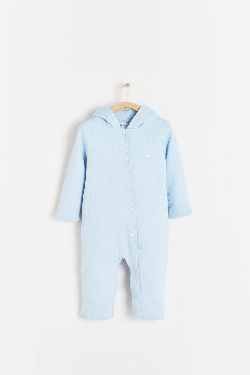 Enterito Lynn Matelasse Coverall Celeste