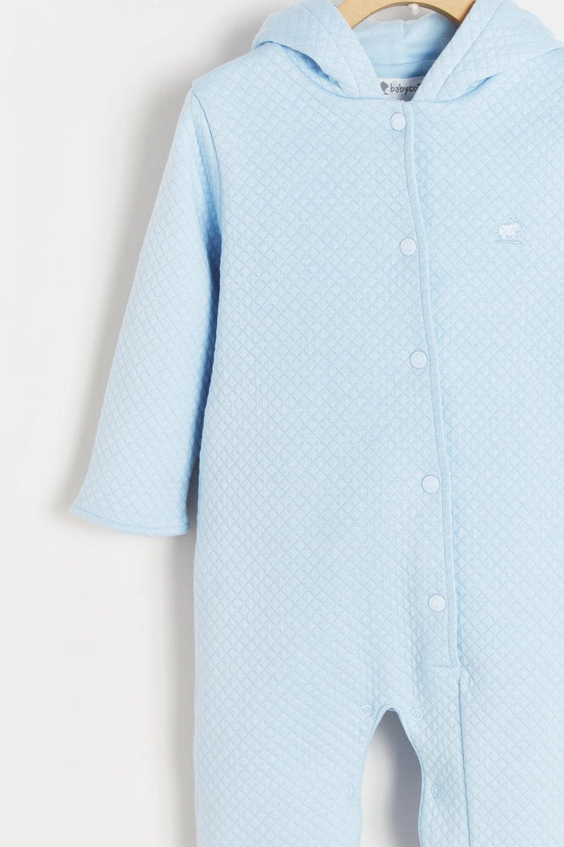 Enterito Lynn Matelasse Coverall Celeste