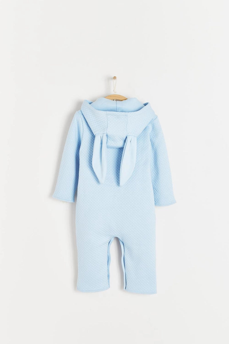 Enterito Lynn Matelasse Coverall Celeste