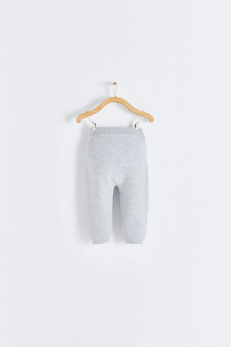 My First Knit Star Set Gris