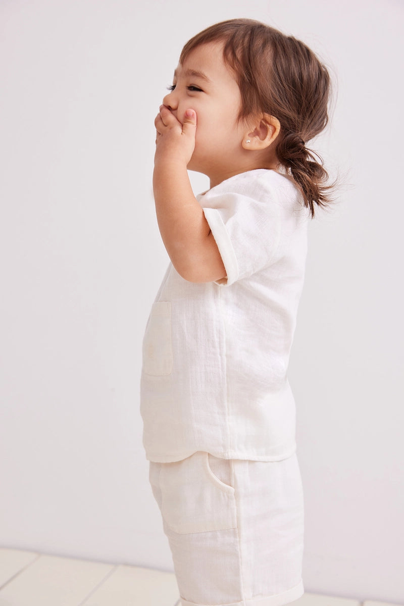 Set Basic Muslin Blanco