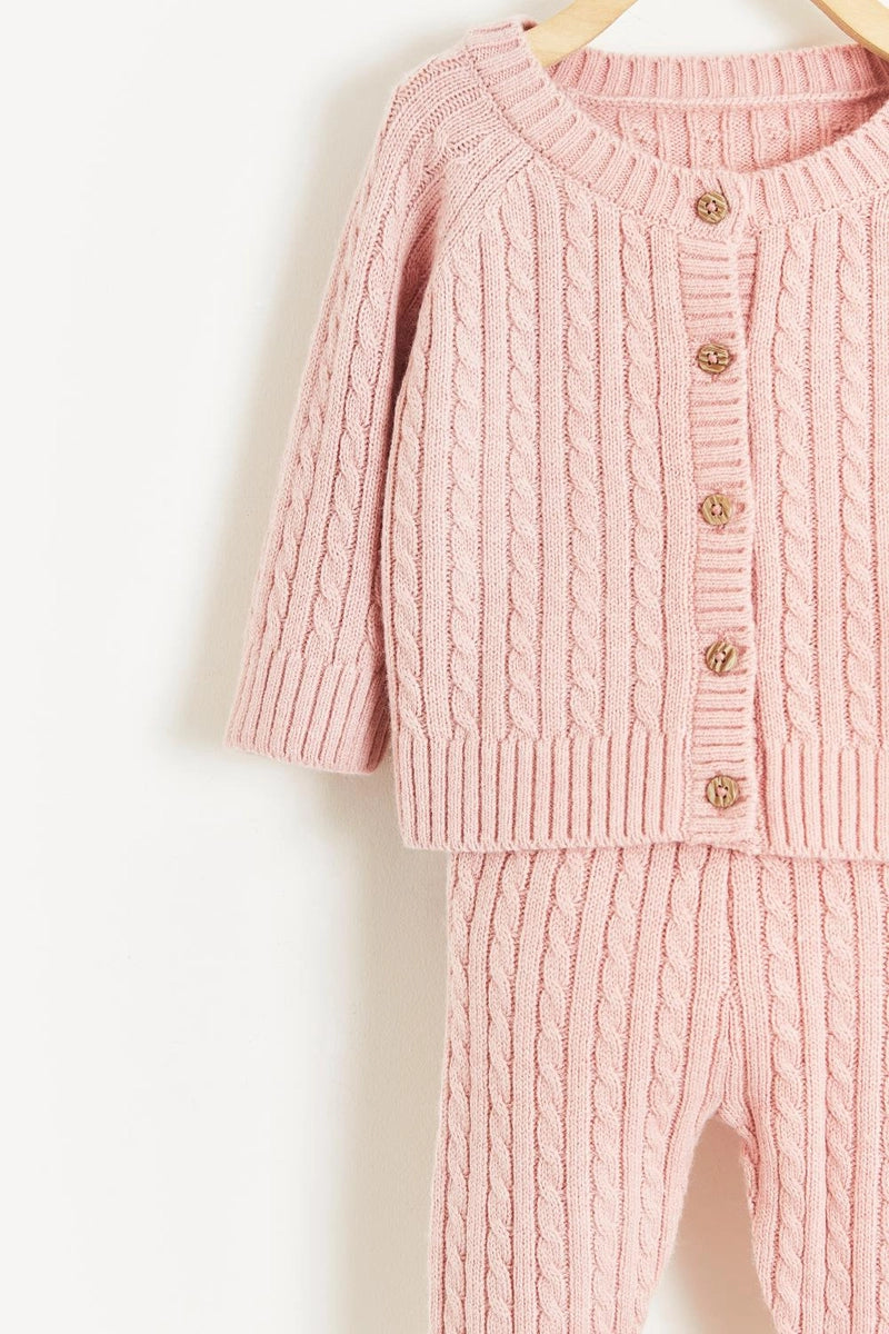 Blake Sweater Pant Set Rosa