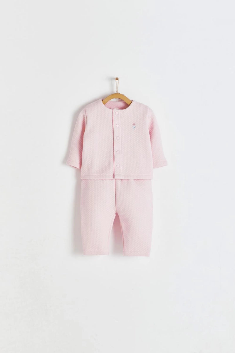 Set  2p Tulip Matelasse