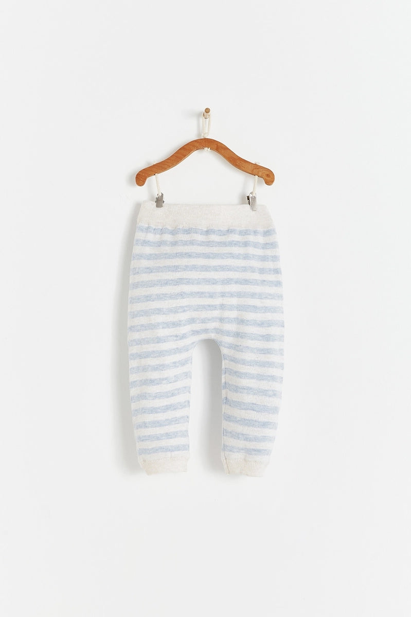Set 2p knit Celeste