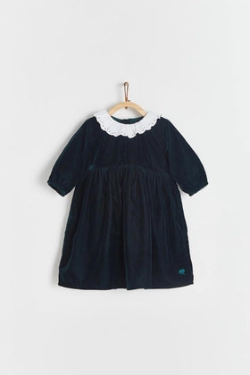 Vestido Christmas Plush Collar