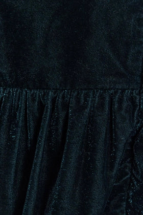 Vestido Christmas Plush Collar