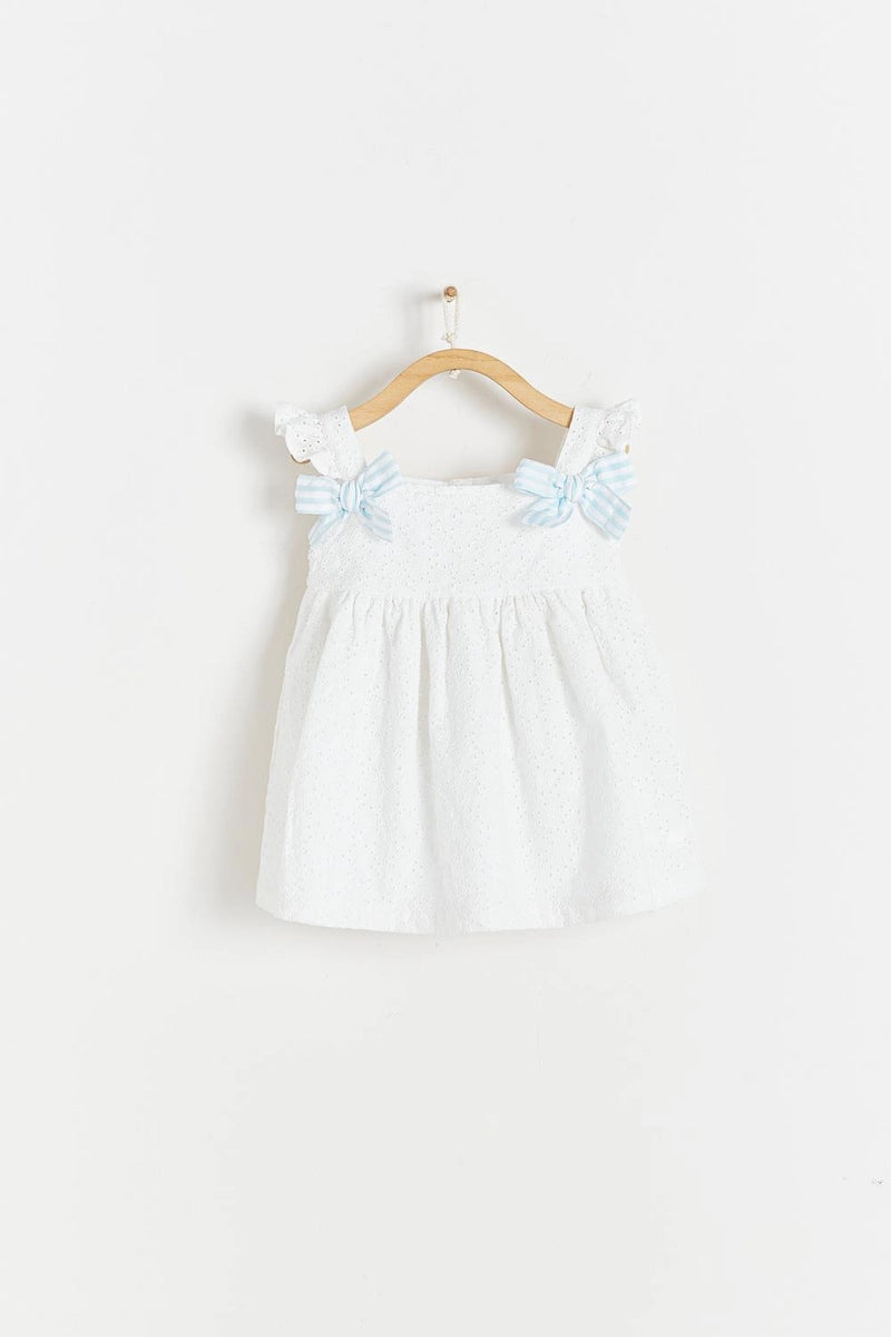 Vestido Clouy Straps and Bows