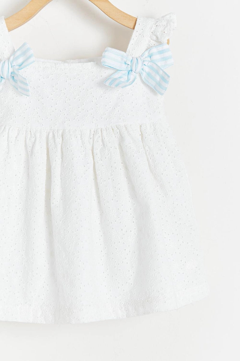 Vestido Clouy Straps and Bows