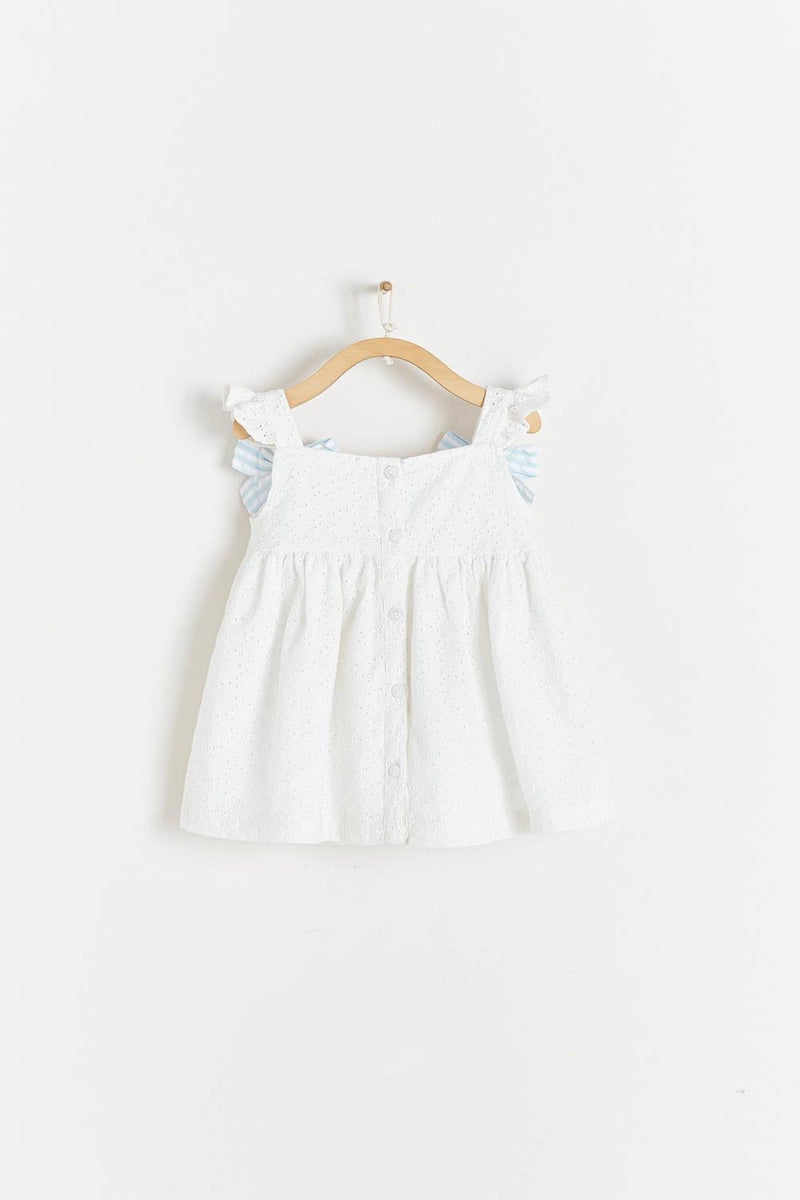 Vestido Clouy Straps and Bows