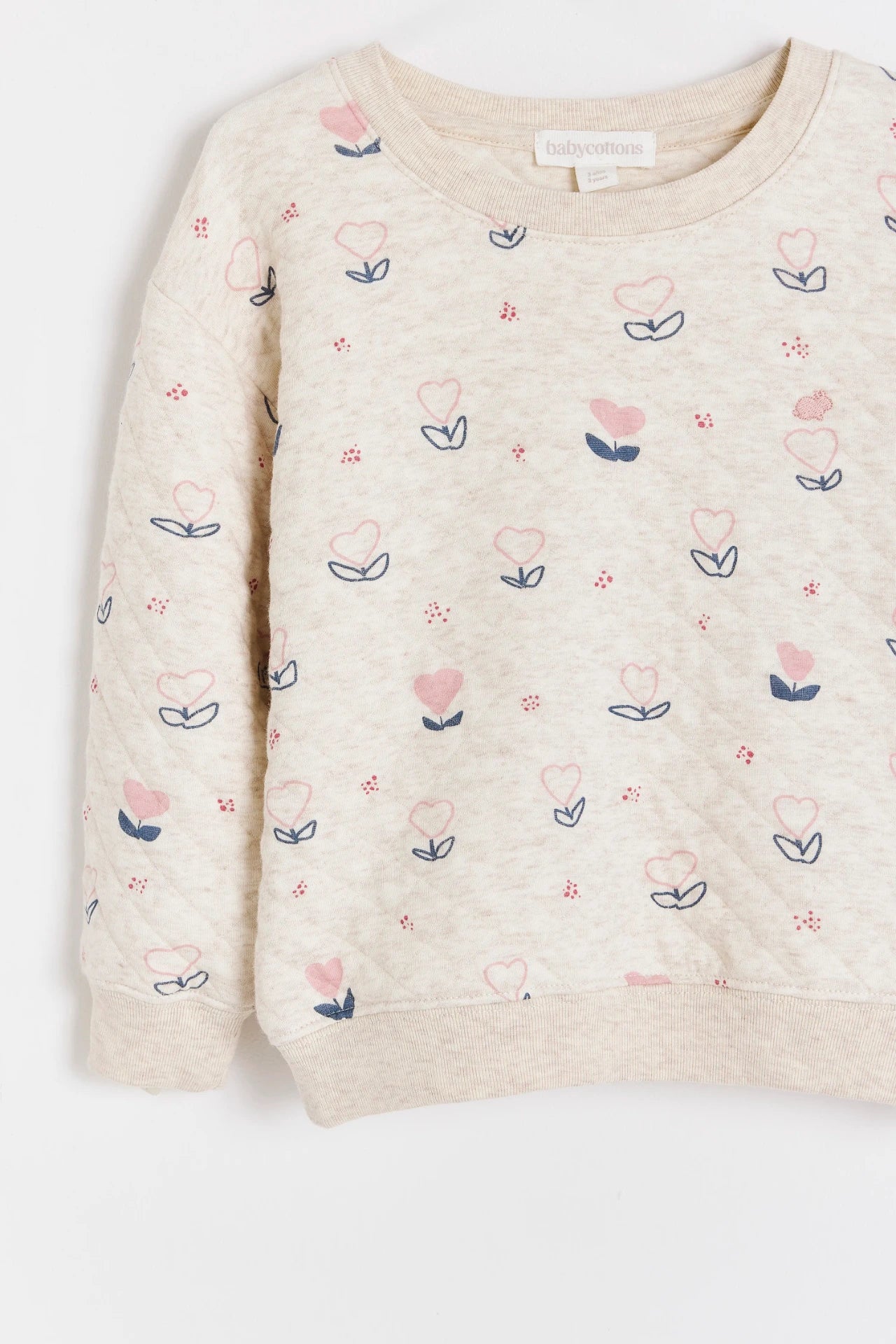 Buzo Pat Print Hearts