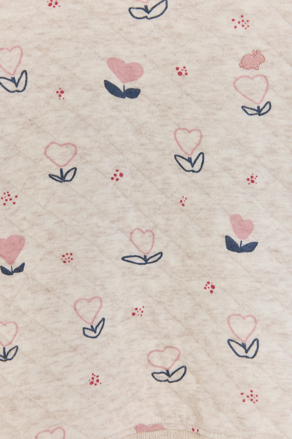 Buzo Pat Print Hearts