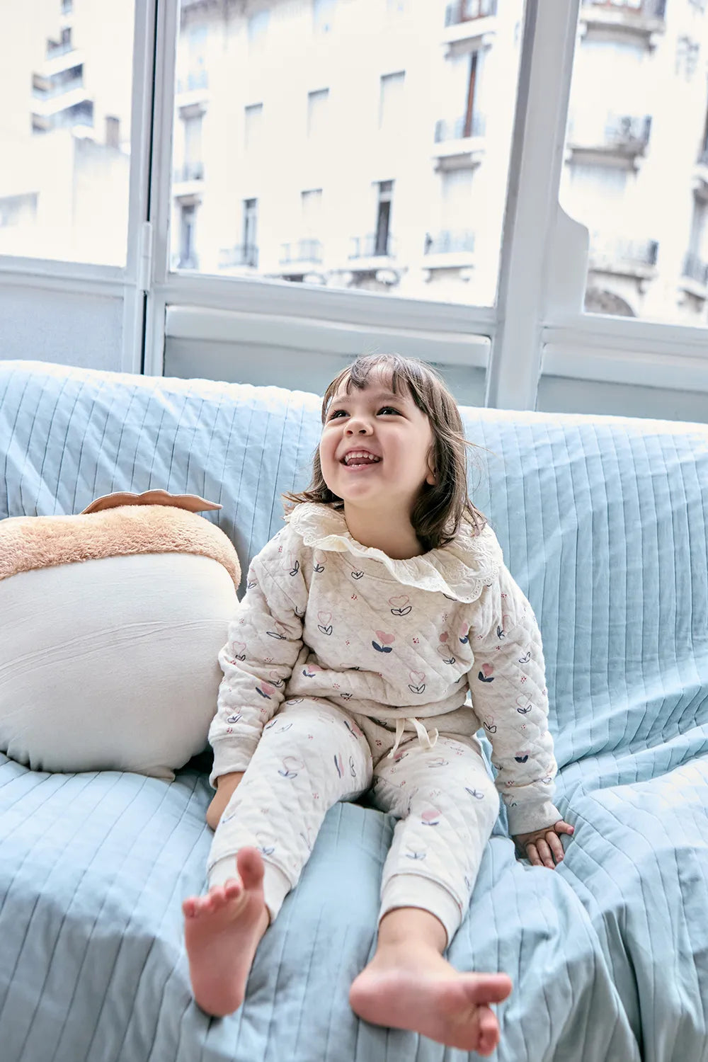 Buzo Pat Print Hearts