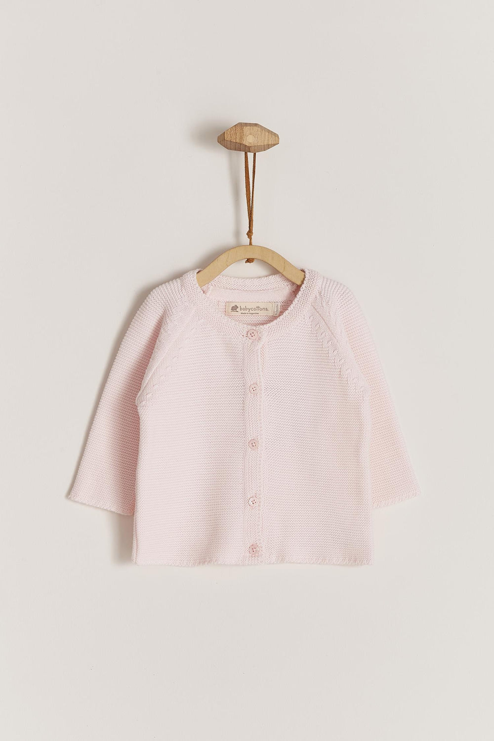 Cardigan Tejido Star Rosa