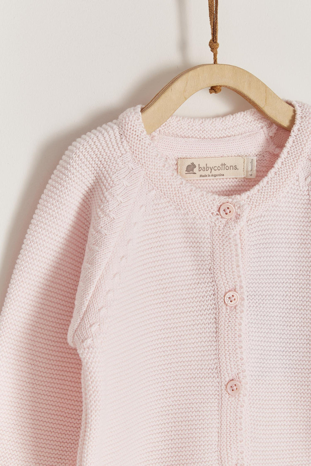 Cardigan Tejido Star Rosa