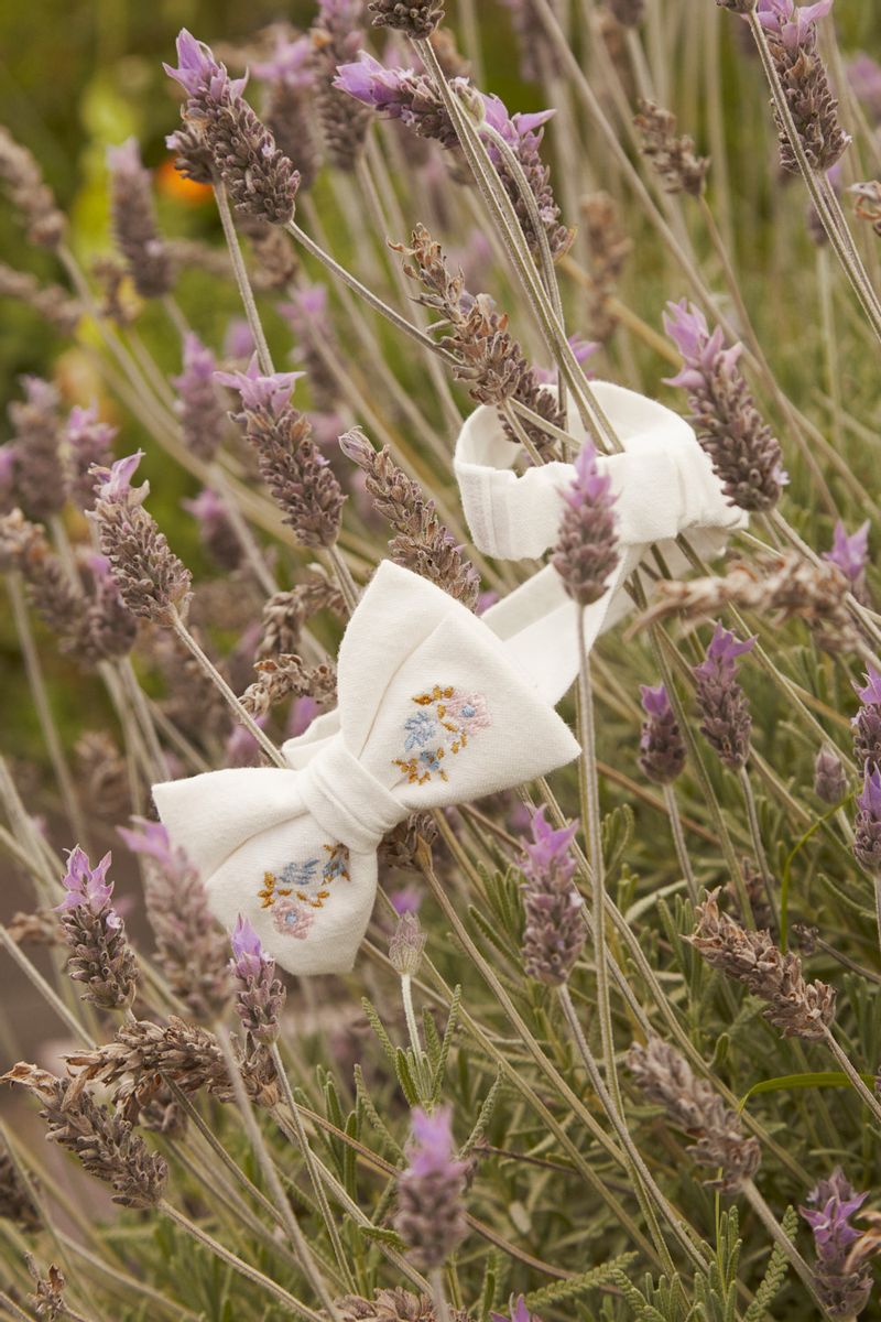 Vincha Beca bordada Jacinta