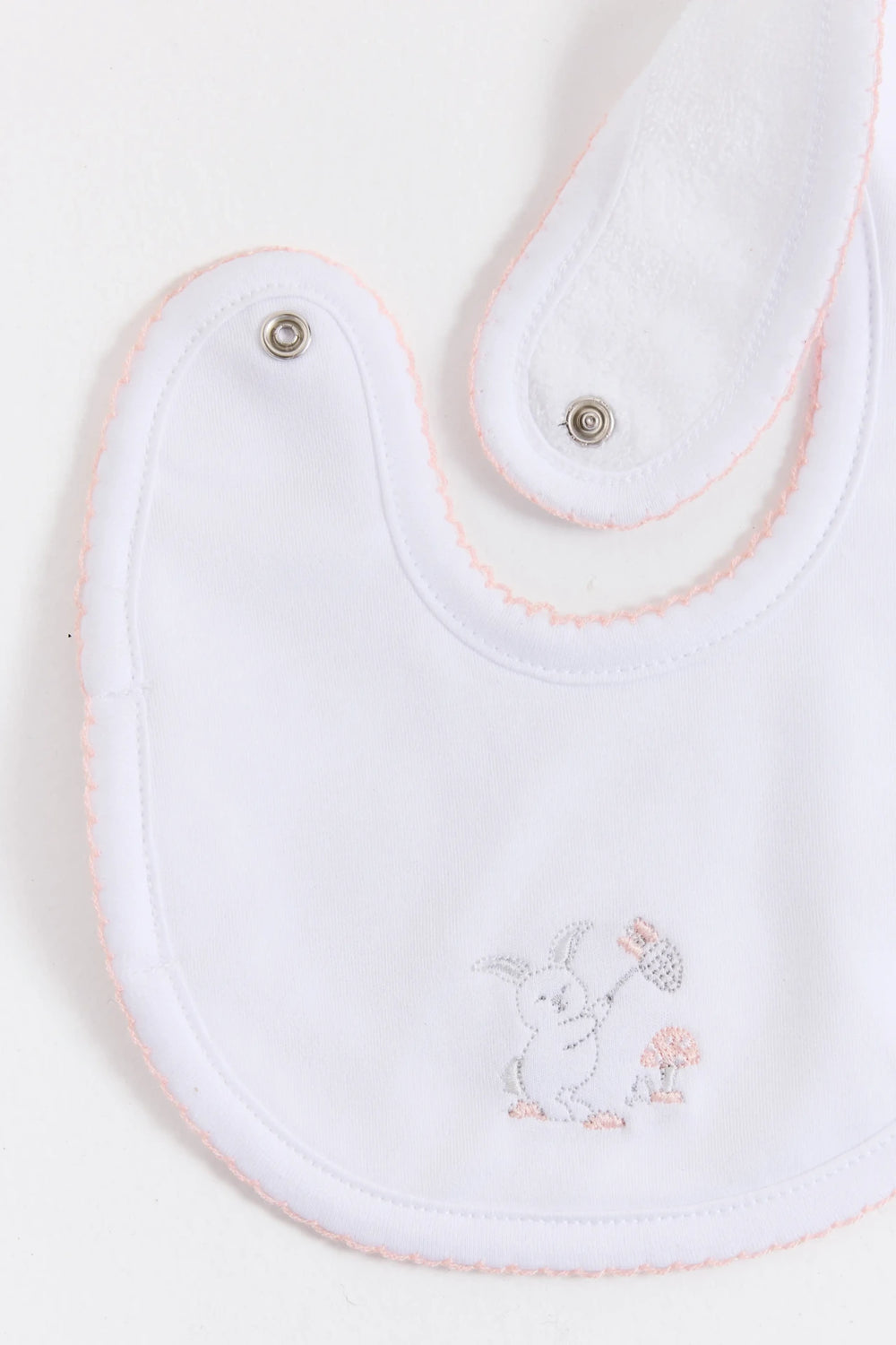 Babero chico Bunny Rosa