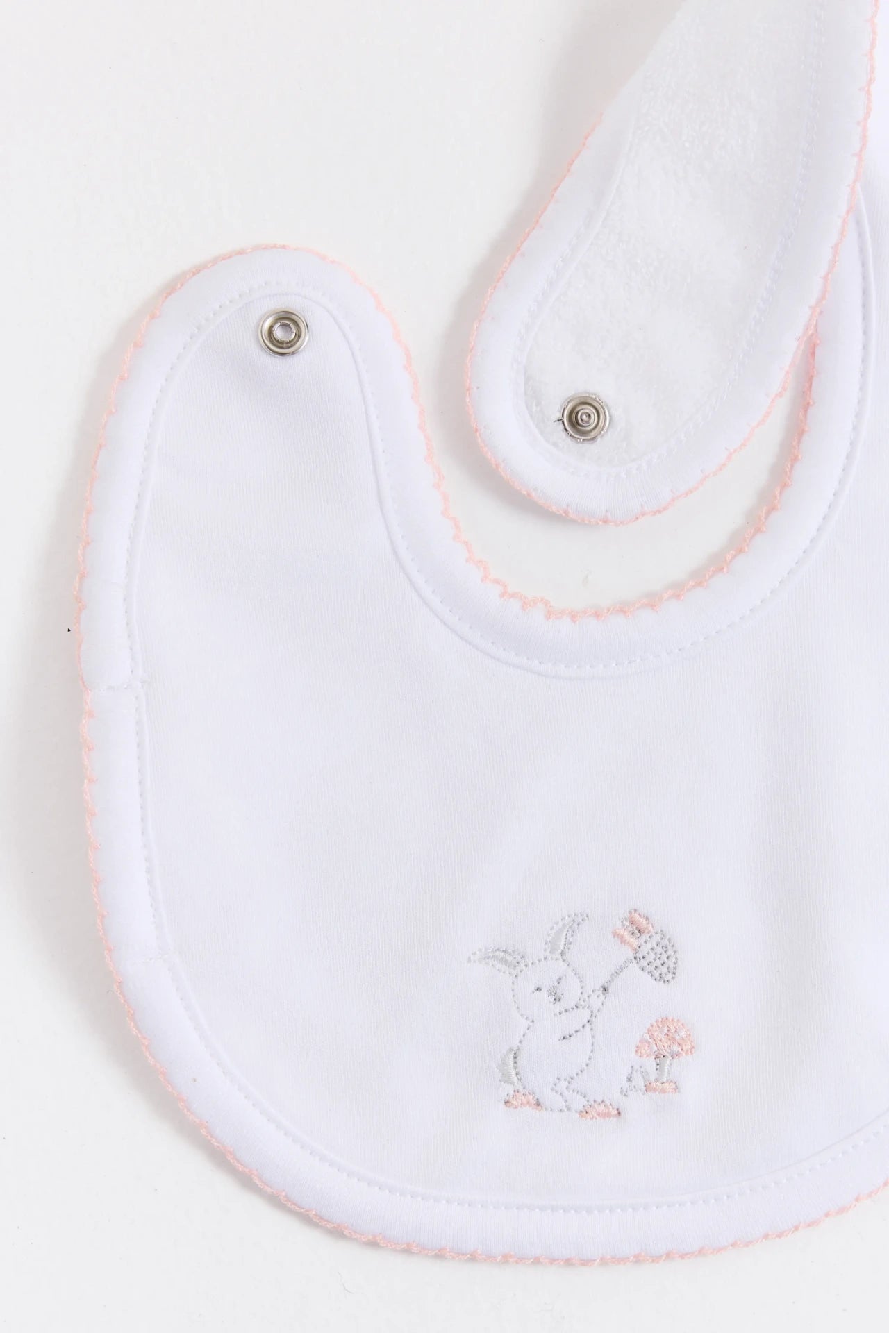 Babero chico Bunny Rosa